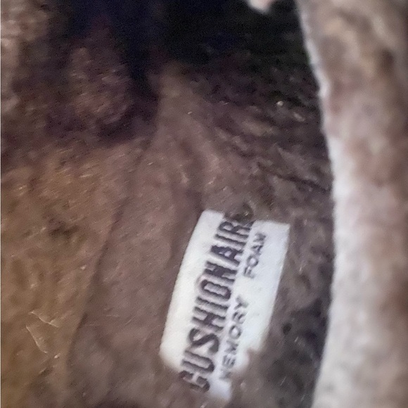 Cushionare 9 Wide Brown Women's Mules; NWOT - Picture 3 of 8